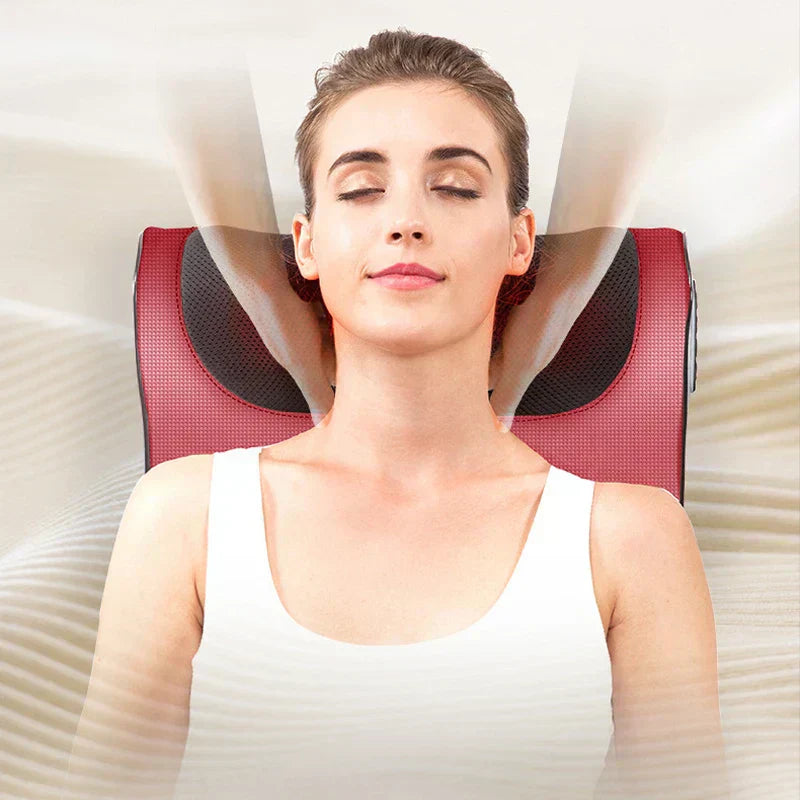 𝙏𝙧𝙪𝙢𝙯𝙮™ Red Pillow Massager – جهاز تدليك الوسادة الحمراء