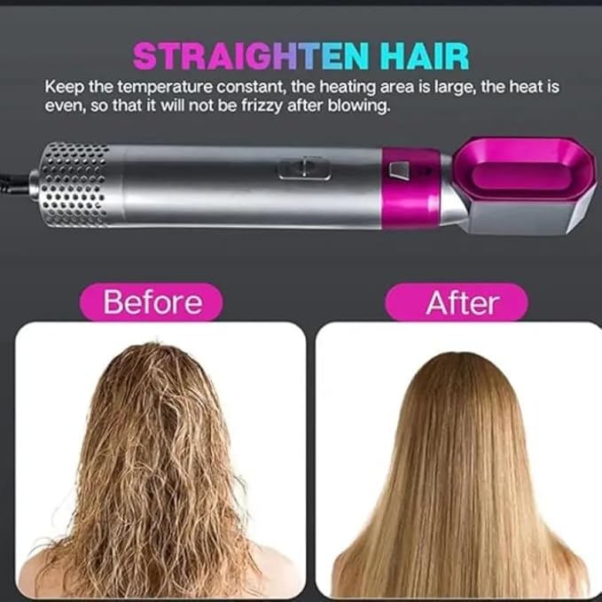 𝙏𝙧𝙪𝙢𝙯𝙮™ Hot Hair Brush 5 in 1 – فرشاة الشعر الساخنة 5 في 1