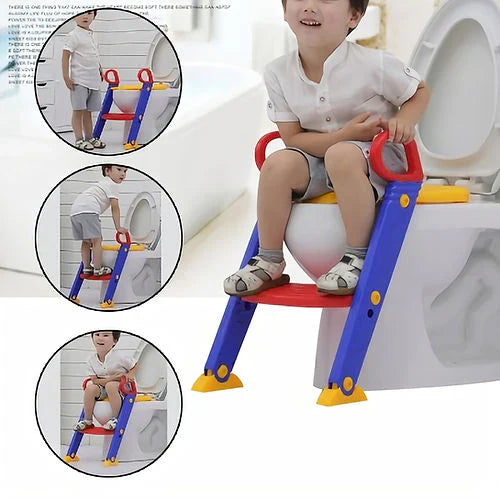 𝙏𝙧𝙪𝙢𝙯𝙮™ Kid's Ladder Toilet Trainer – مدرب المرحاض للأطفال مع سلم