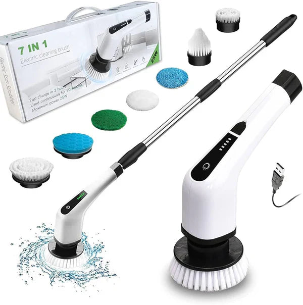 𝙏𝙧𝙪𝙢𝙯𝙮™9 in 1 Electric Cleaning Brush – فرشاة تنظيف كهربائية 9 في 1