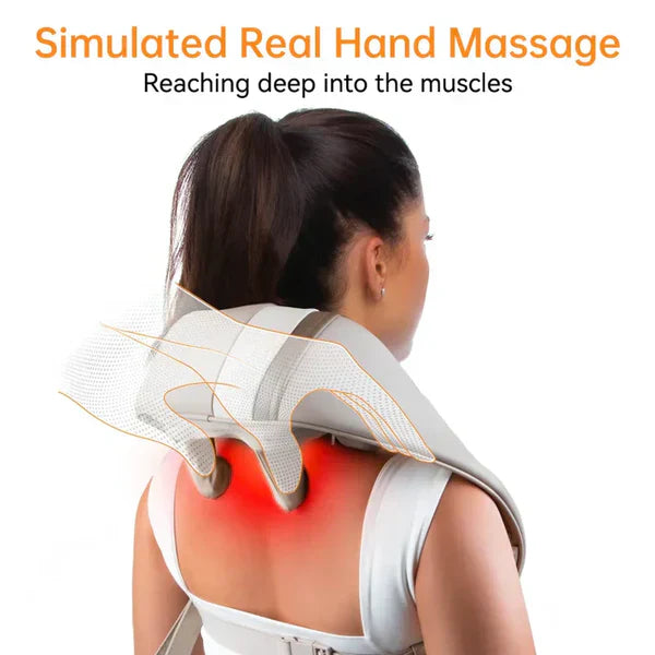 𝙏𝙧𝙪𝙢𝙯𝙮™ Kneading Massager (Shoulder and Neck) – مدلك عجن للكتف والرقبة