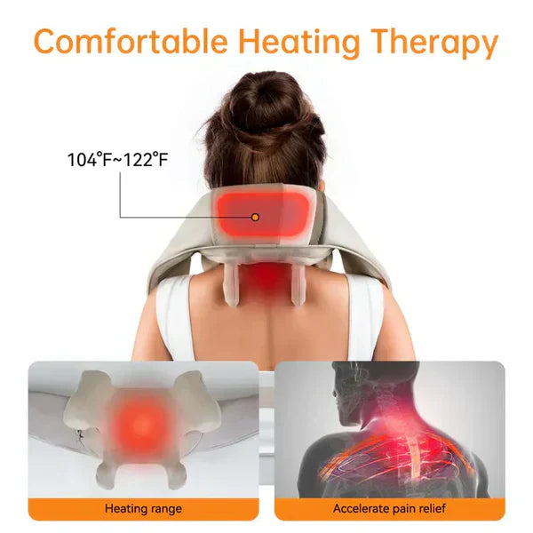 𝙏𝙧𝙪𝙢𝙯𝙮™ Kneading Massager (Shoulder and Neck) – مدلك عجن للكتف والرقبة