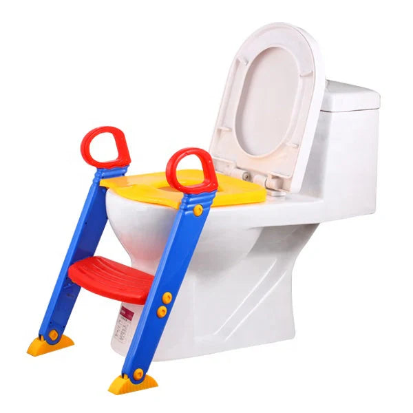 𝙏𝙧𝙪𝙢𝙯𝙮™ Kid's Ladder Toilet Trainer – مدرب المرحاض للأطفال مع سلم