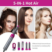 𝙏𝙧𝙪𝙢𝙯𝙮™ Hot Hair Brush 5 in 1 – فرشاة الشعر الساخنة 5 في 1