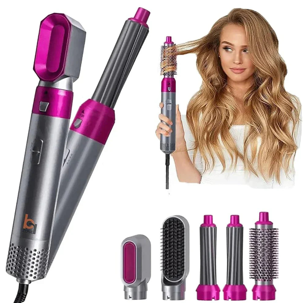 𝙏𝙧𝙪𝙢𝙯𝙮™ Hot Hair Brush 5 in 1 – فرشاة الشعر الساخنة 5 في 1
