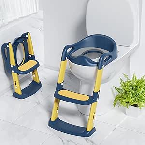 𝙏𝙧𝙪𝙢𝙯𝙮™ Kid's Ladder Toilet Trainer – مدرب المرحاض للأطفال مع سلم