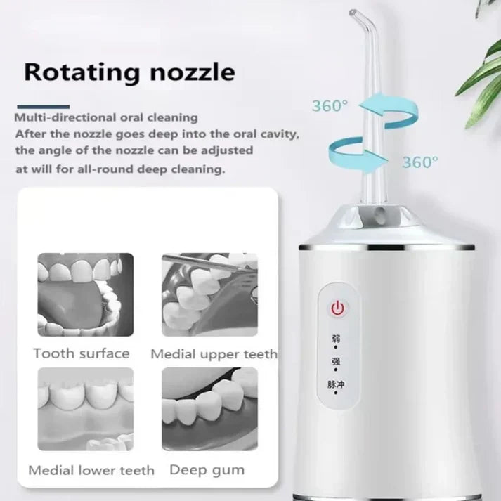 𝙏𝙧𝙪𝙢𝙯𝙮™ 3 In 1 Oral Irrigatorجهاز ري الفم 3 في 1